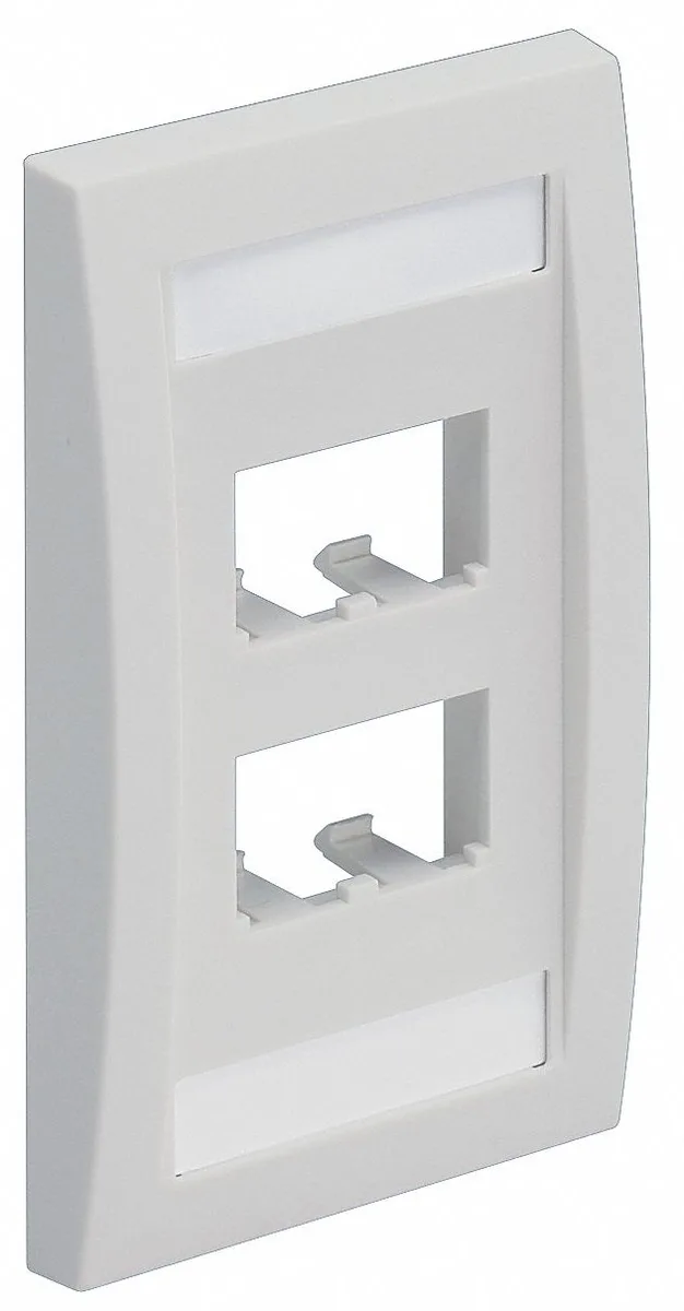 Panduit Panduit CFPE4IWY Mini-Com 4-Port Single Gang Switch Plate — product photo