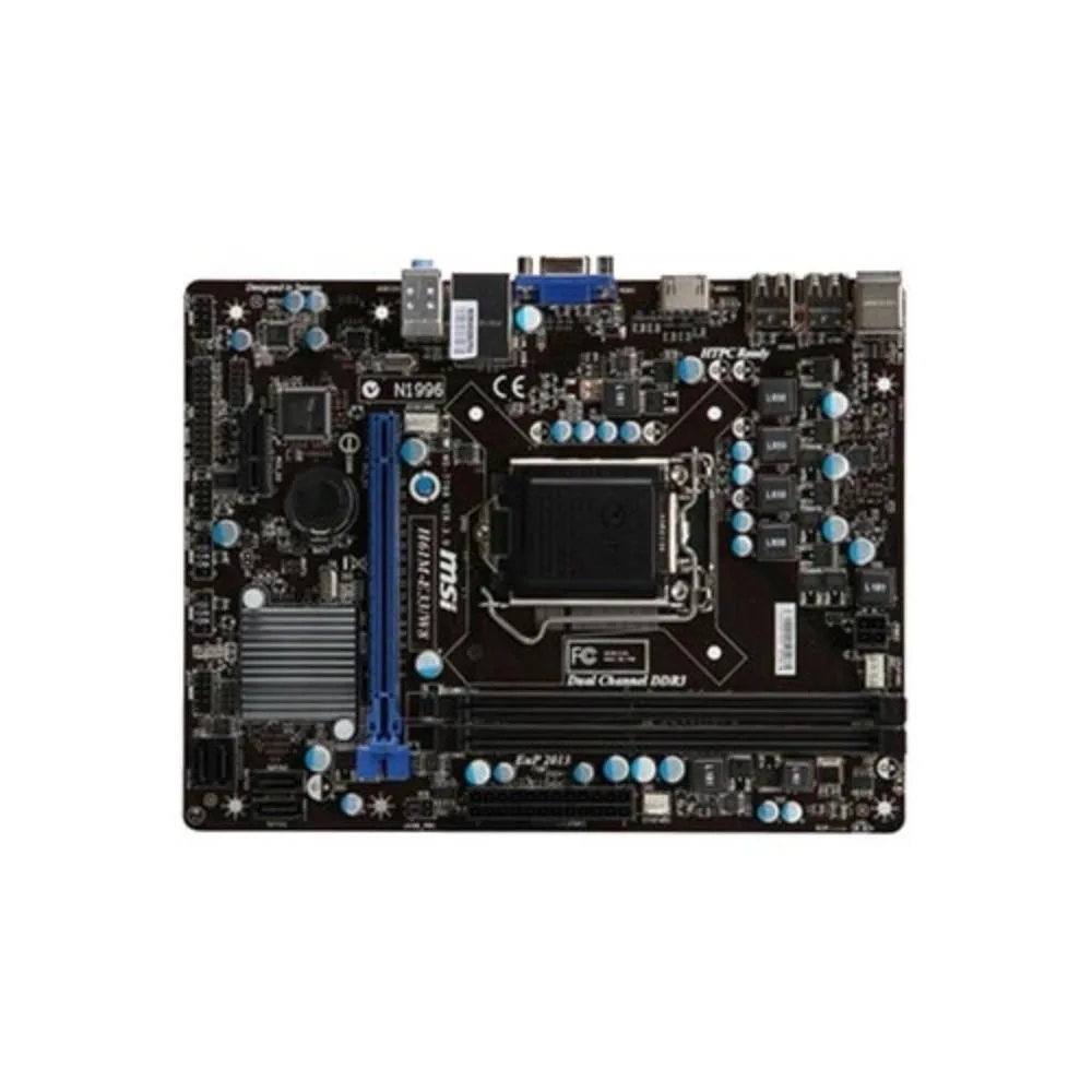 MSI MSI H61M-E33/W8 LGA 1155 DDR3 16GB Intel motherboard — product photo