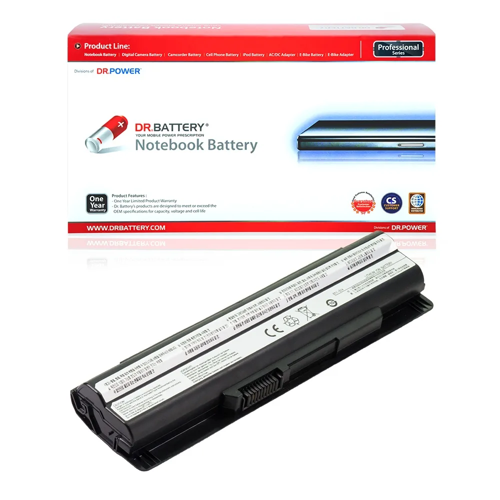 Dr. Battery Dr. Battery MPL12201BKP-06 6 Cell 11.1V 4400mAh laptop battery — product photo