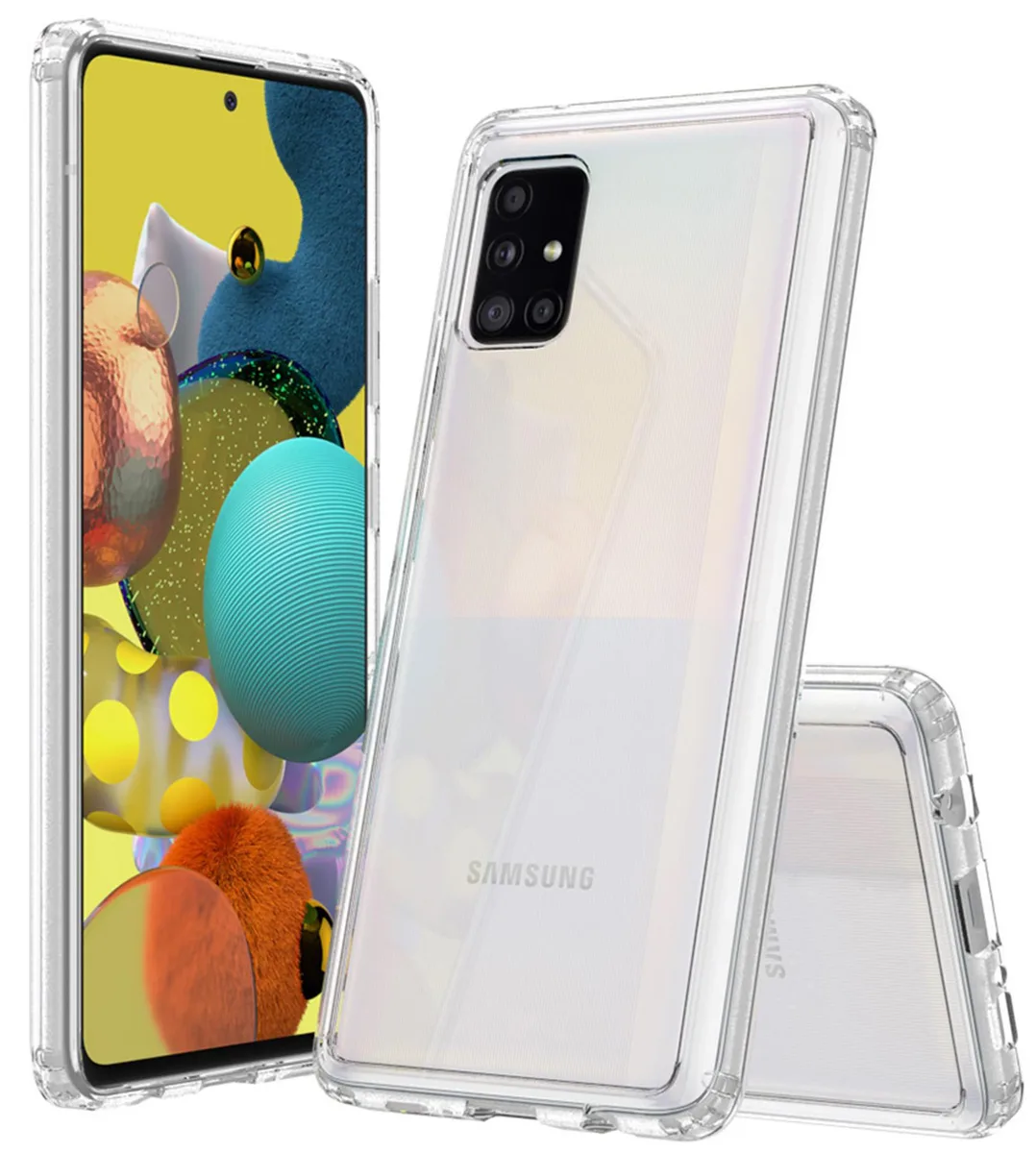 Nakedcellphone Nakedcellphone AquaFlex Clear Case for Samsung Galaxy A51 5G SM-A516 — product photo