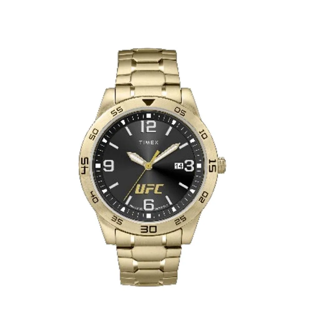 TIMEX TIMEX UFC Legend Date 42mm Gold Stainless Steel Watch — product photo