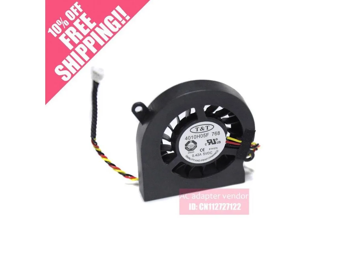 Fans Fans 4010H05F 768 5V .42A 4CM laptop graphics card cooling fan — product photo