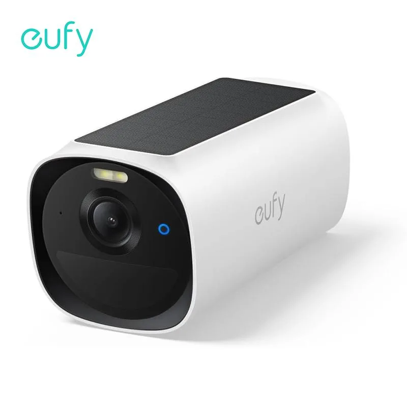 eufy eufyCam E40 Add-On Camera 2K Solar White T8144 — product photo