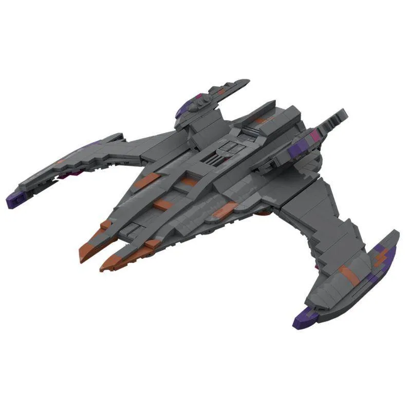 ZITIANYOUBUILD ZITIANYOUBUILD MOC-115454 Battlecruiser Spaceship 542 Parts — product photo