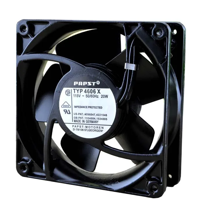 Zyvpee Zyvpee TYP 4606X 120mm 38mm AC 115V 20W 2 Ball Case Fan — product photo