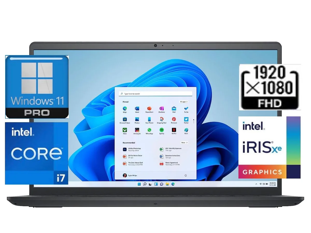 DELL Dell Inspiron 3530 15.6" FHD Touch laptop i7-1355U 32GB 512GB Carbon Black — product photo