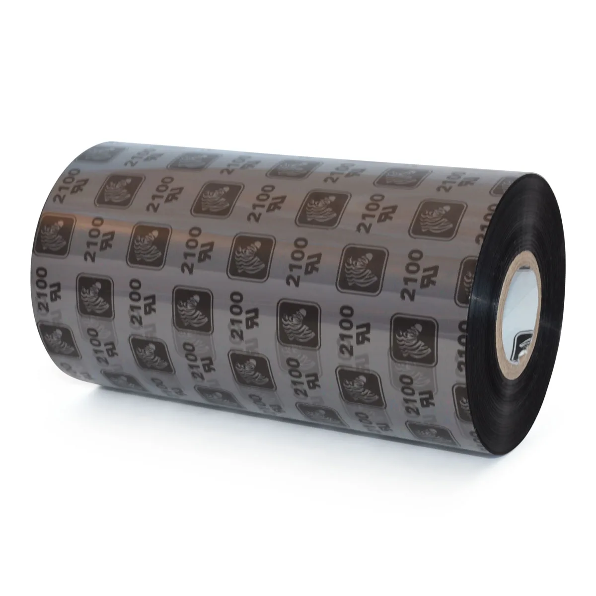 Zebra Zebra 02100BK13145 2100 Wax Ribbon 5.16in x 1476ft 1in core printer ribbon — product photo