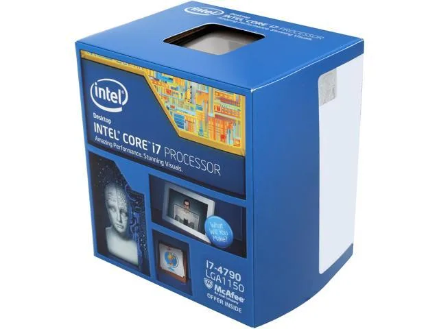 Intel Intel Core i7-4790 BX80646I74790 desktop processor — product photo
