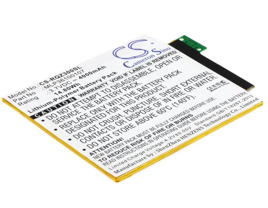 Cameron &amp; Co Cameron &amp; Co DS-CS-RQZ300SL 3.7V 4000mAh Li-Polymer battery accessory — product photo