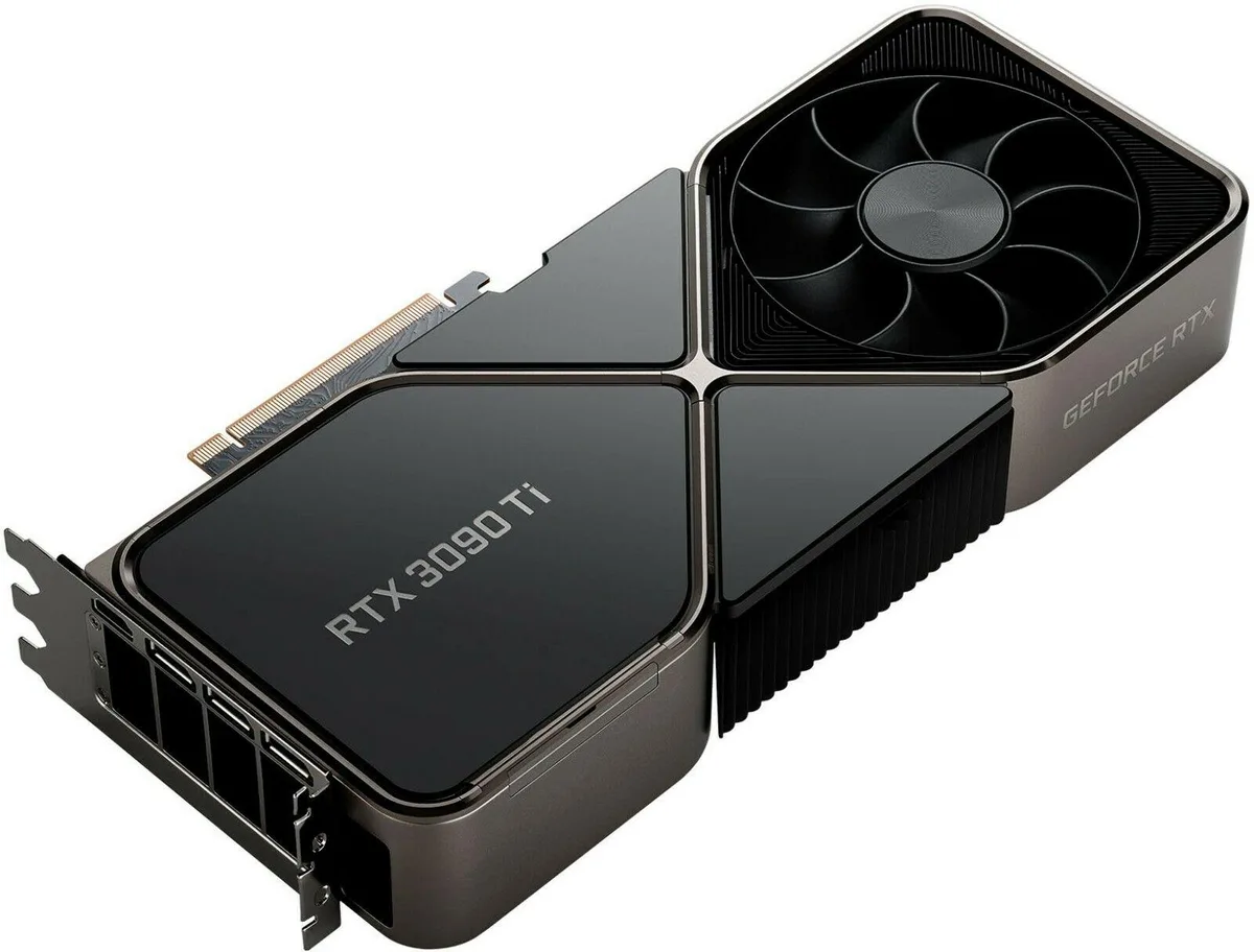 NVIDIA NVIDIA GeForce RTX 3090 Ti Founders Edition 24 GB GDDR6X graphics card — product photo