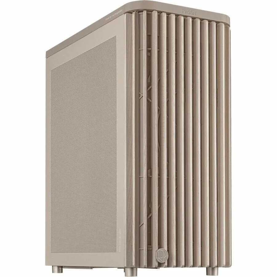 ASUS ASUS PROART PA401 WOOD MESH PWM BEIGE PC case — product photo