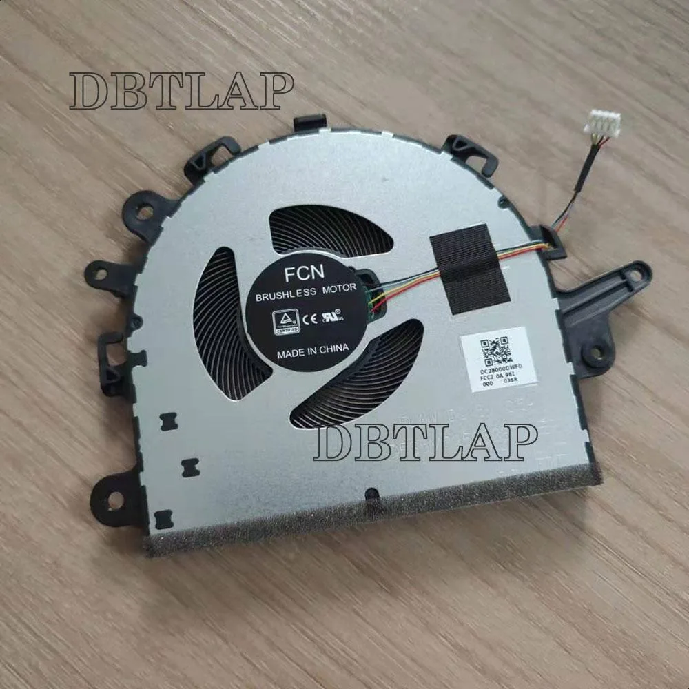 DBTLAP DBTLAP For FCN FLAW DFS5M325063B1P DC5V 0.5A Thermal Module Notebook 4-Wire Blower laptop cooling pad — product photo