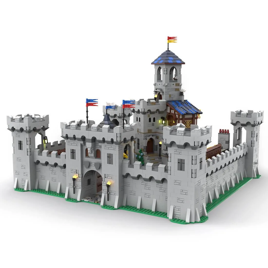 ZITIANYOUBUILD ZITIANYOUBUILD MOC-113656 Modular Medieval Castle 4363PCS Educational Building Set — product photo