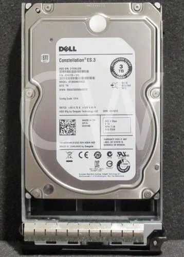 DELL DELL ST3000NM0023 3TB 7200 RPM 128MB 3.5" SAS internal hard drive — product photo
