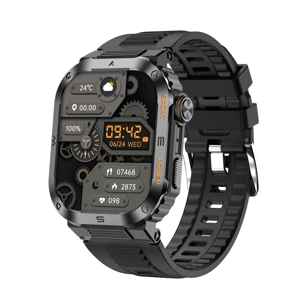 allentian allentian Mt39 Outdoor Three-Proof Smart Watch Black 150G — product photo