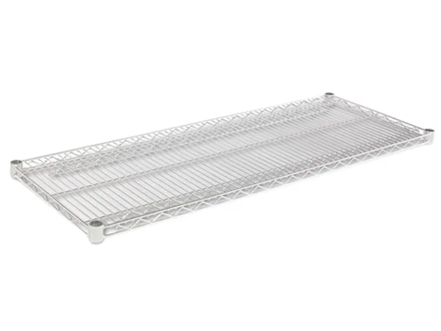 Alera Alera SW58-4818SR Wire Shelving 48w x 18d Silver 2 Pack office furniture — product photo