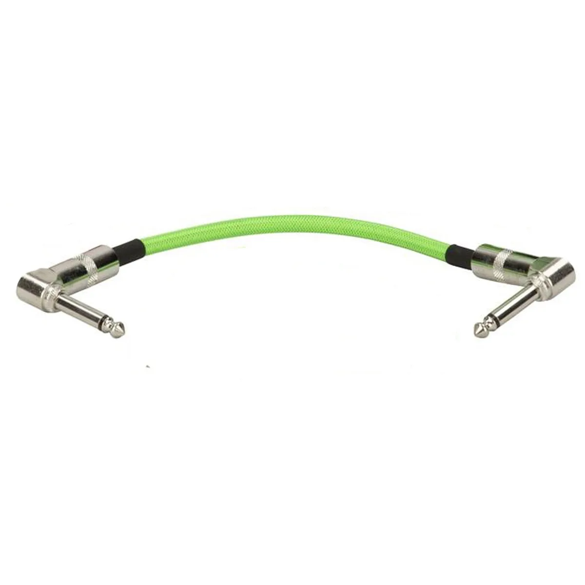 Strukture Strukture S6P486 6" Right Angle Patch Cable Neon Green — product photo
