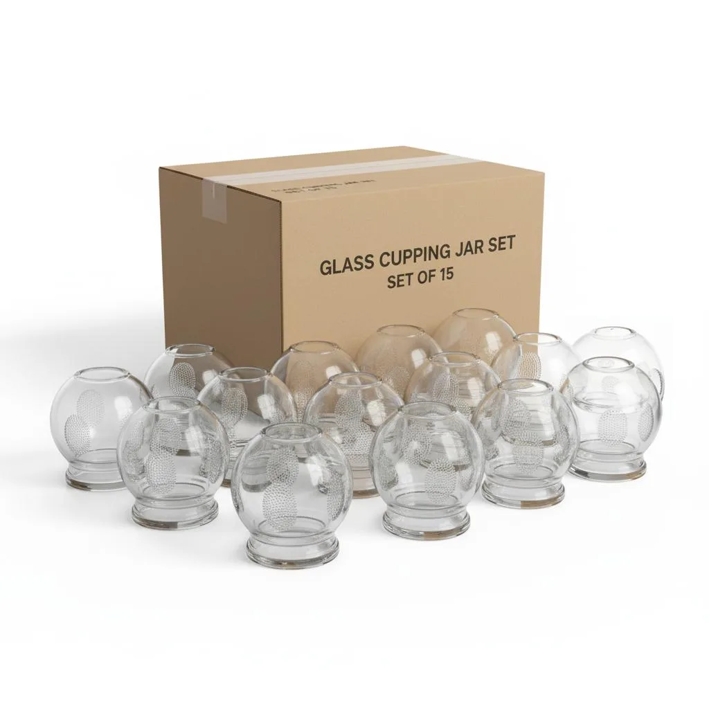 Vandue Corporation Vandue Corporation Royal Massage Fire Cupping Glass Jar Set of 15 — product photo