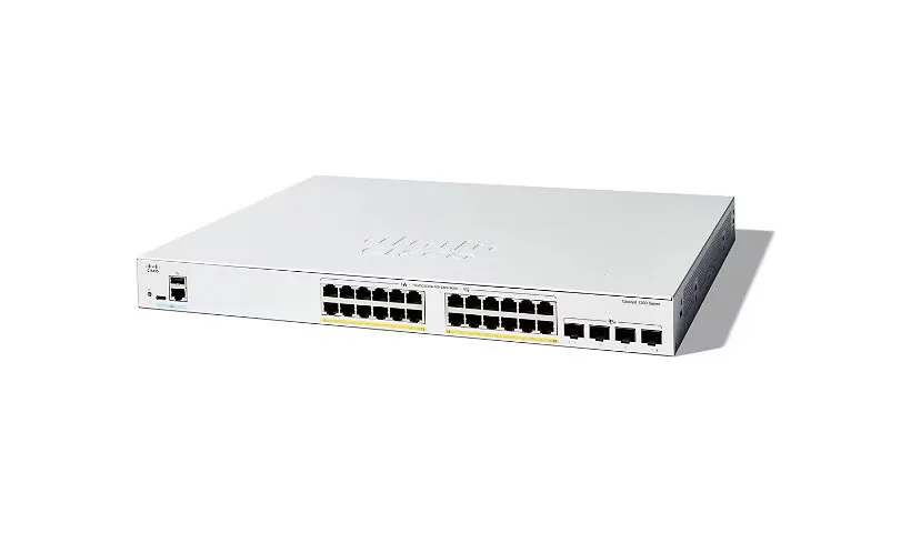 Cisco Systems, Inc. Cisco Systems, Inc. C1300-24FP-4X 24-port PoE+ network switch — product photo