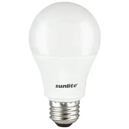 Frosted A19 LED bulb with medium E26 base
