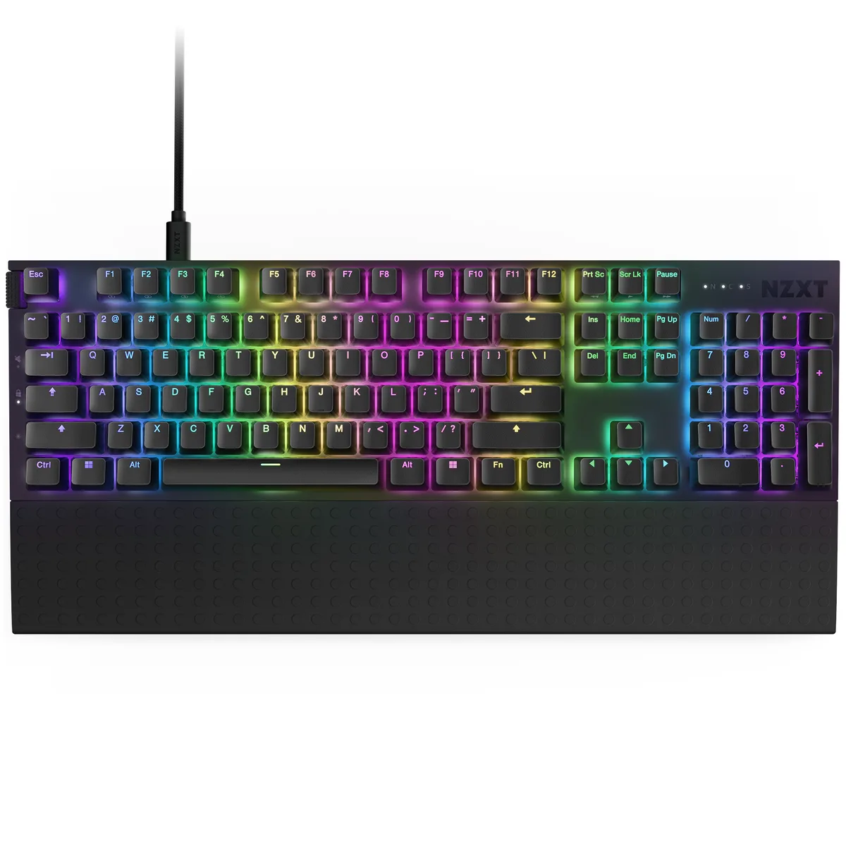 NZXT NZXT KB-001NB-US Function 2 Gaming Keyboard 8000 Hz Polling Rate Full-Size Black — product photo