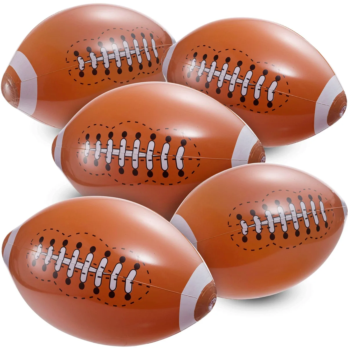  Bedwina 12-Pack 16" Inflatable Footballs — product photo