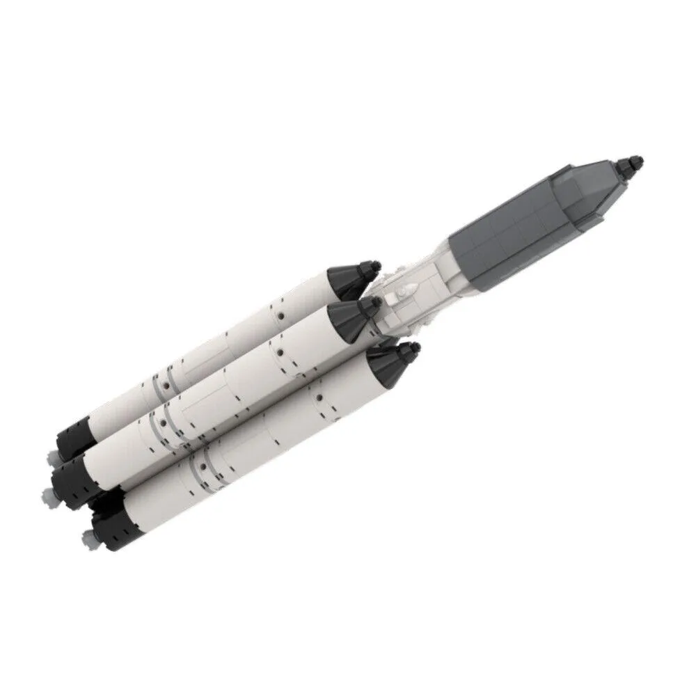 ZITIANYOUBUILD ZITIANYOUBUILD Roscosmos Angara A5 Carrier Rocket 379 Parts MOC — product photo