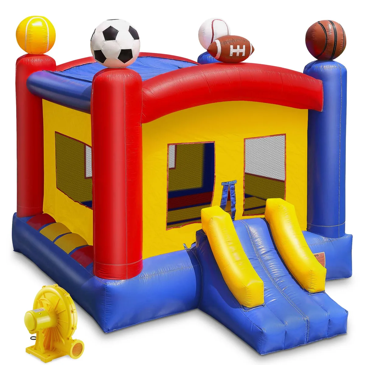 Cloud Nine Cloud Nine Commercial Sports Bounce House 13' x 17' 15oz PVC with 1.5 HP Blower — product photo