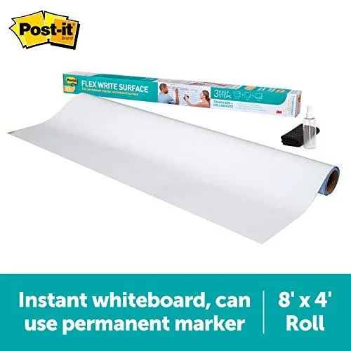 3M 3M FWS8X4 Flex Write Surface Board 96" x 48 — product photo