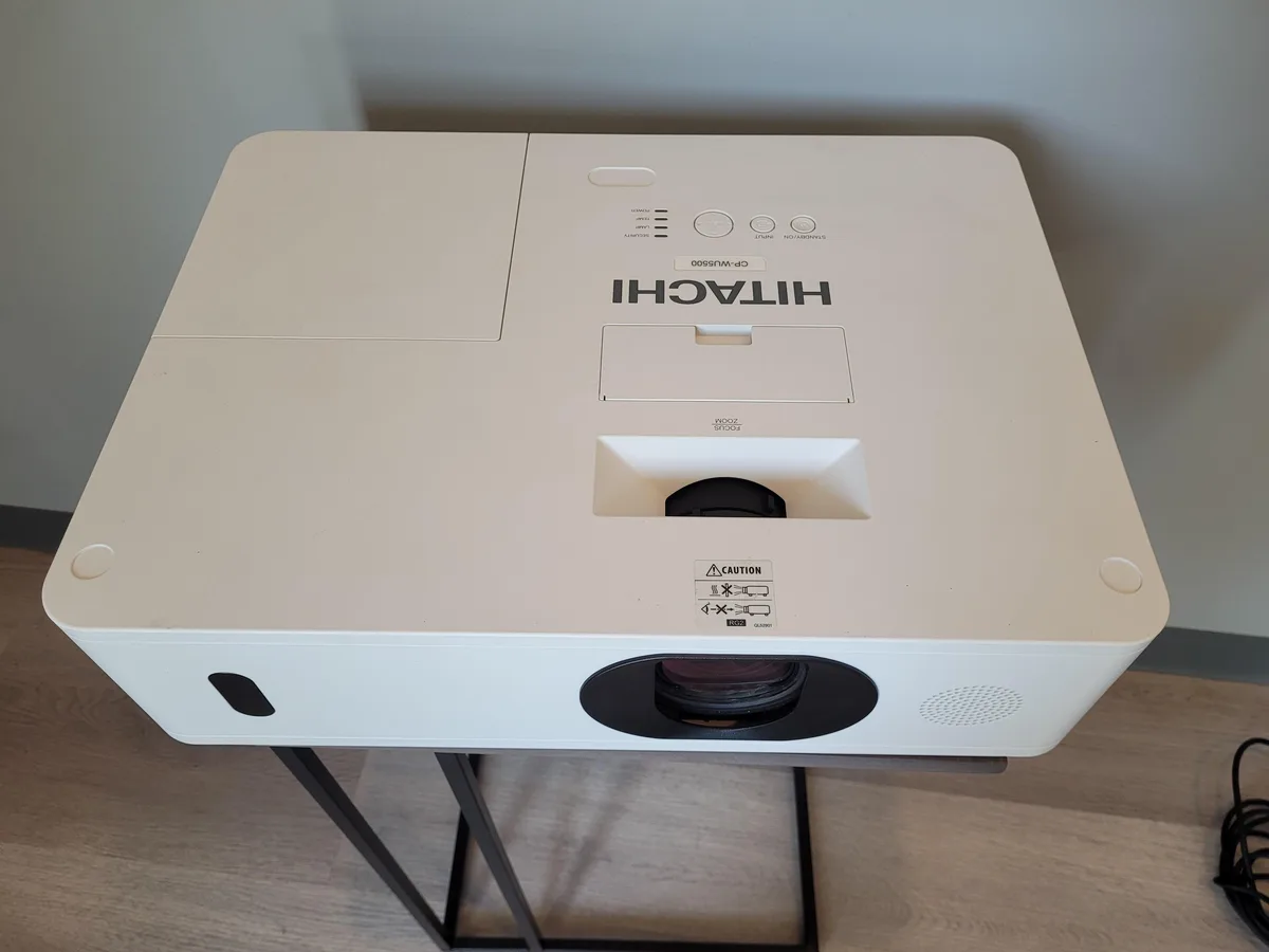 Hitachi, Ltd. Hitachi, Ltd. CP-WU5500 5000 ANSI Lumens WUXGA 3LCD Business Projector — product photo
