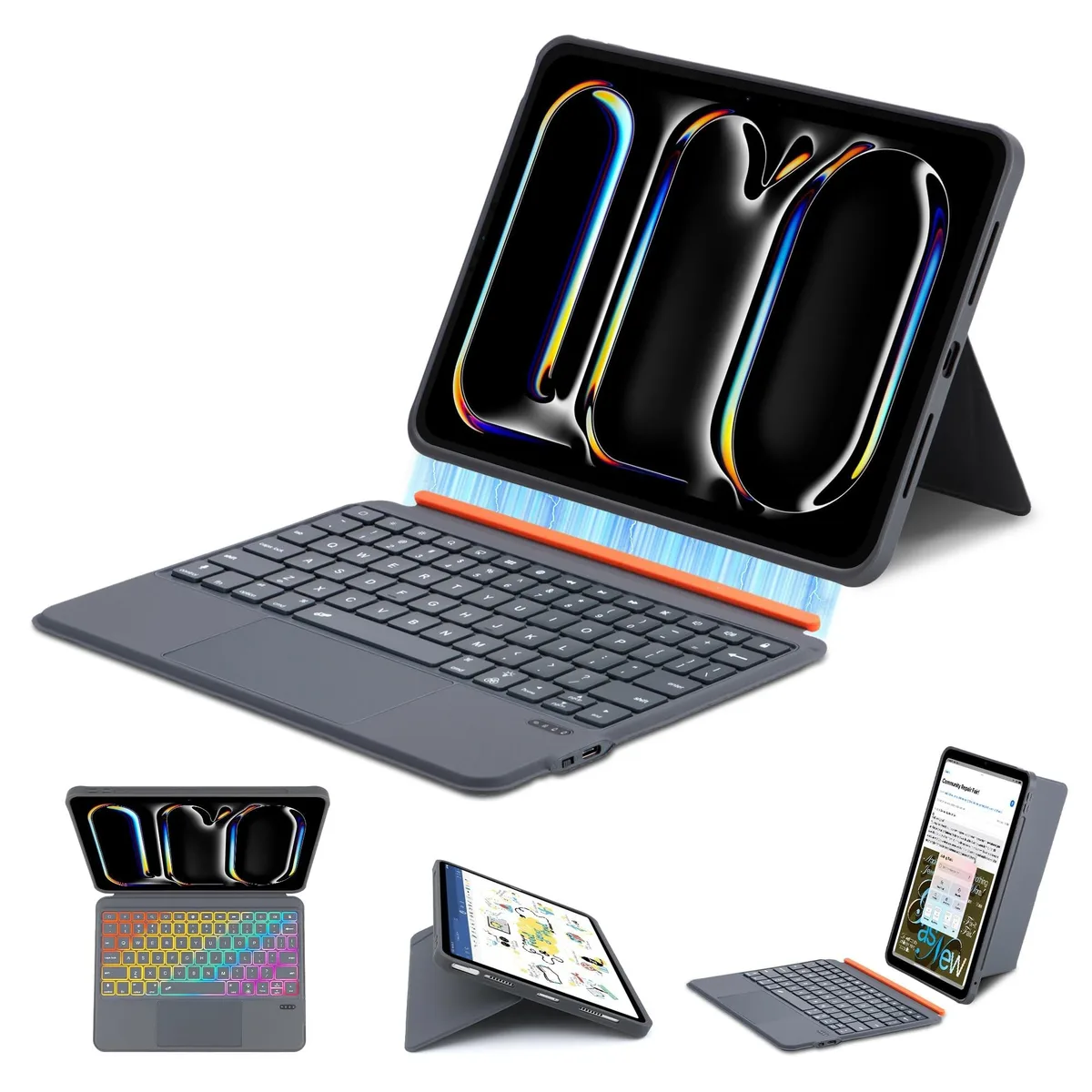 Alphacool Alphacool 2 in 1 accessory for iPad Pro 12.9 3rd 4th 5th 6th gen and iPad Air 13 M2 2024 M3 2025 — product photo