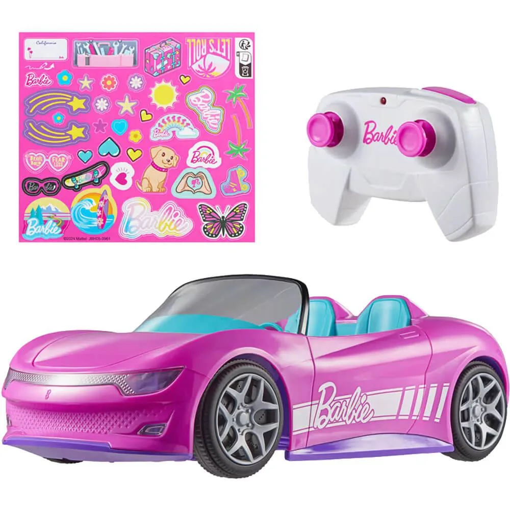 Mattel Mattel JBH05 Hot Wheels R/C 1:12 Barbie Convertible game — product photo