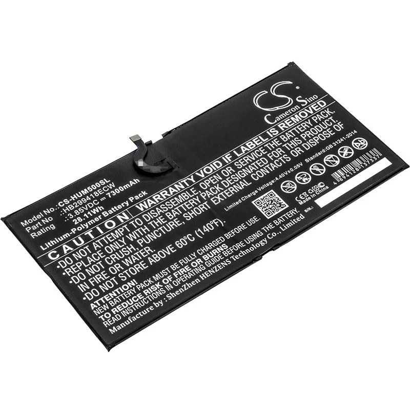 Cameron &amp; Co Cameron &amp; Co DS-CS-HUM500SL 7.3 Ah Li-Polymer battery black — product photo