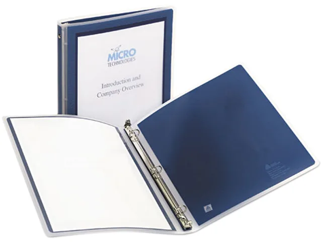 Avery Avery 15766 Flexi-View Presentation View Binder 0.5" Navy Blue — product photo