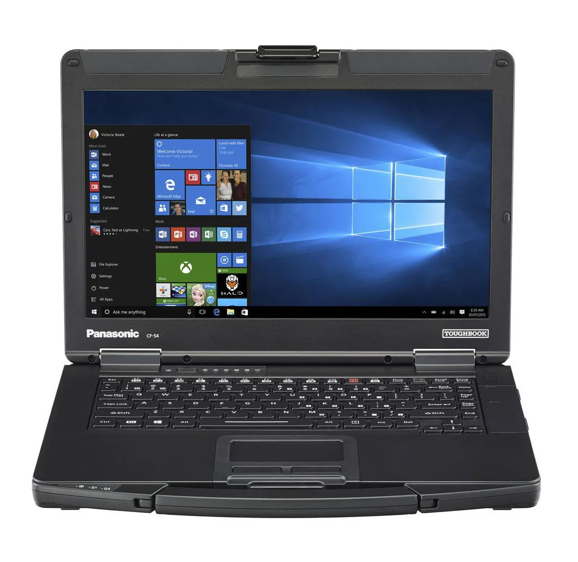Panasonic Panasonic Toughbook CF-54 14" i5-5300U 8GB 128GB SSD LTE GPS Smartcard Fingerprint Pen Windows 10 Pro — product photo