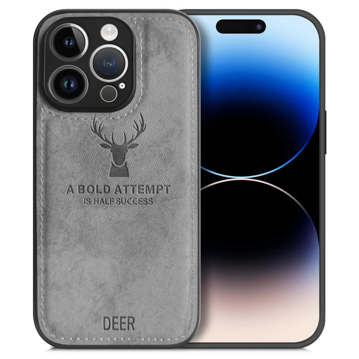 ALPHA DIGITAL INC ALPHA DIGITAL INC iPhone 14 Pro Max Case Gray — product photo