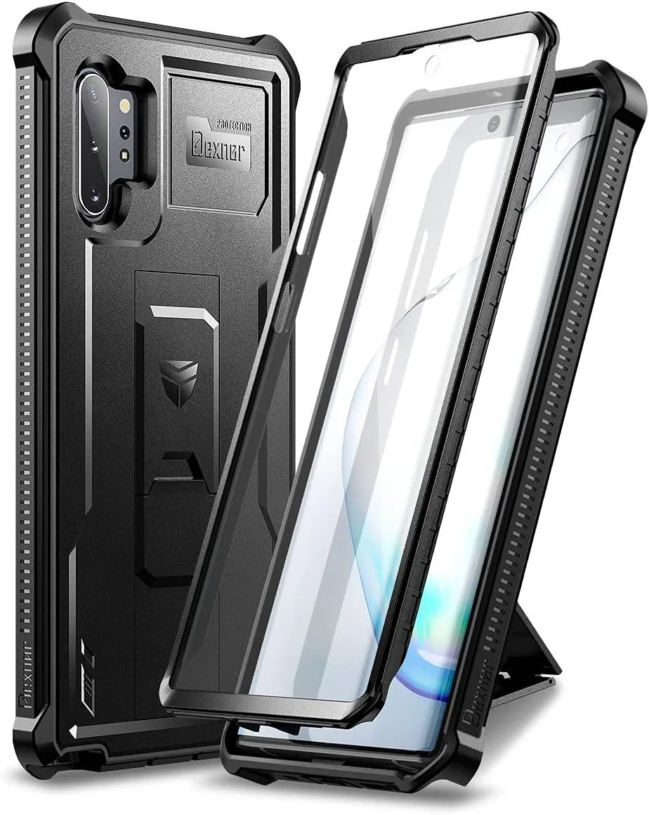 NuoTo NuoTo Case for Galaxy Note 10+ 6.8" with Screen Protector and Kickstand Black — product photo