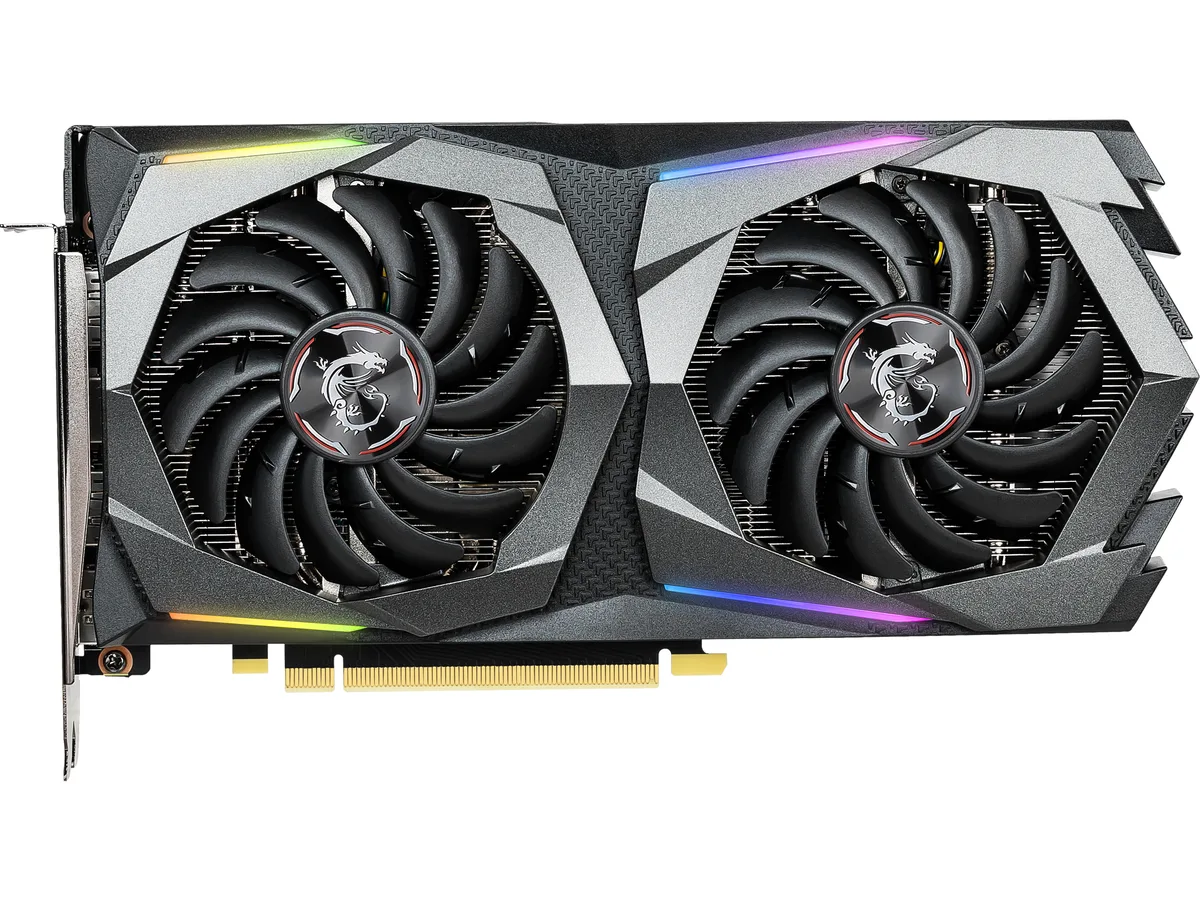MSI MSI 1660SuperGamingX GeForce GTX 1660 SUPER graphics card — product photo
