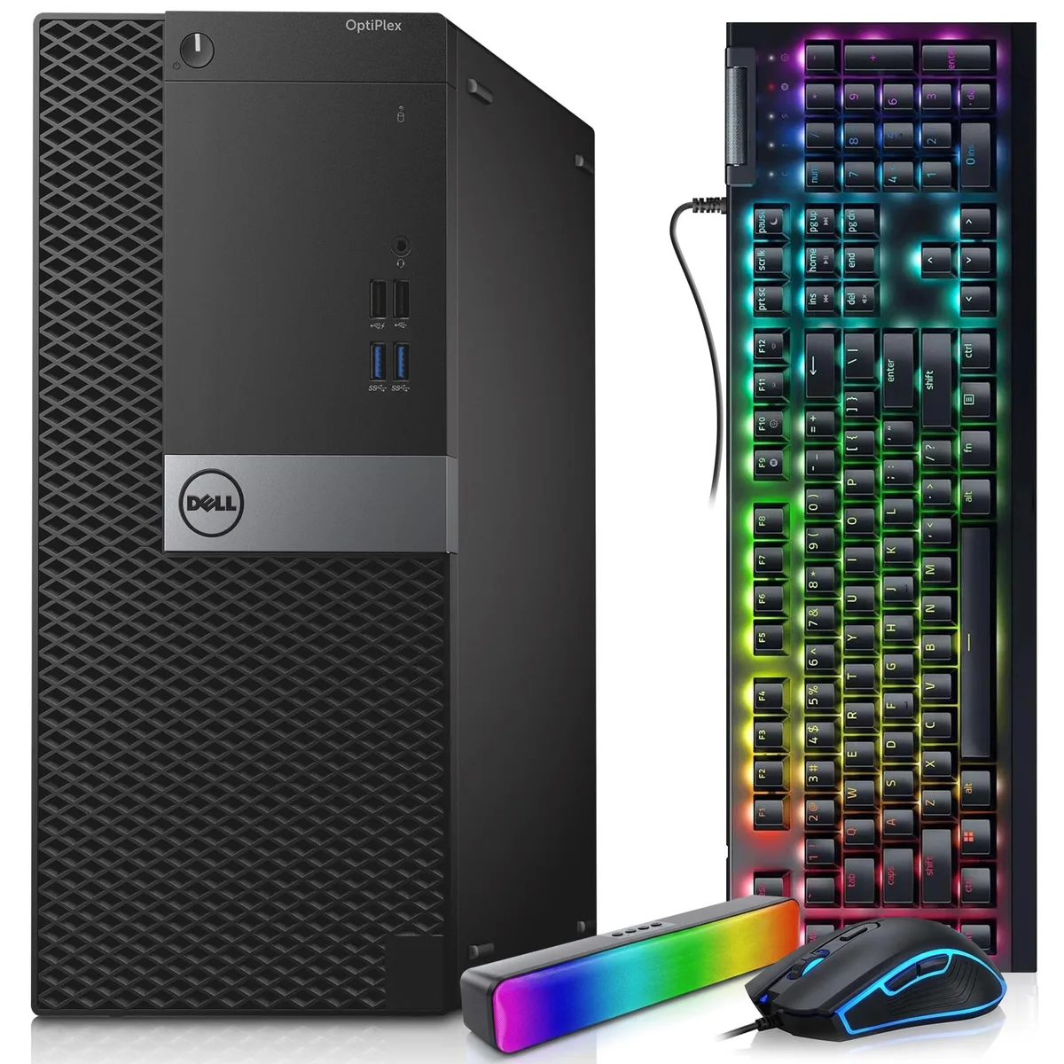 DELL DELL OptiPlex 5040 Mini Tower Desktop PC i5-6500 16GB 1TB SSD GT 1030 Windows 11 Pro — product photo