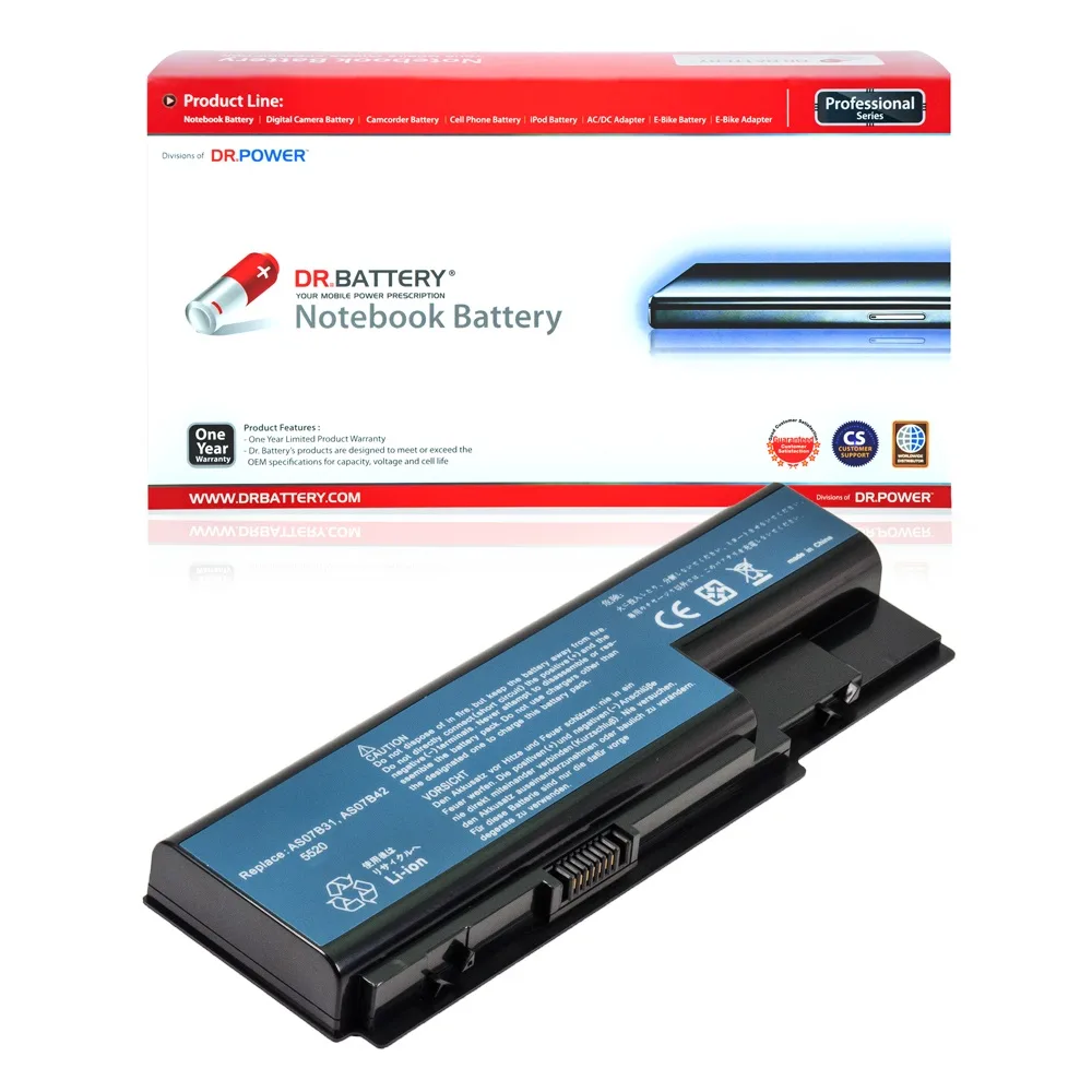 Dr. Battery Dr. Battery MPL01203P-02 6-cell 11.1V 4400mAh laptop battery — product photo