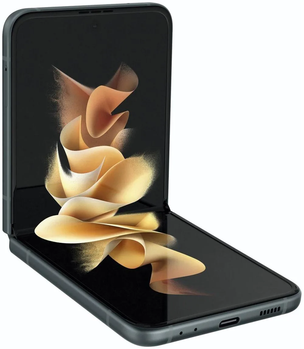 SAMSUNG Samsung Galaxy Z Flip3 5G F711U 128GB Green (Grade C) — product photo
