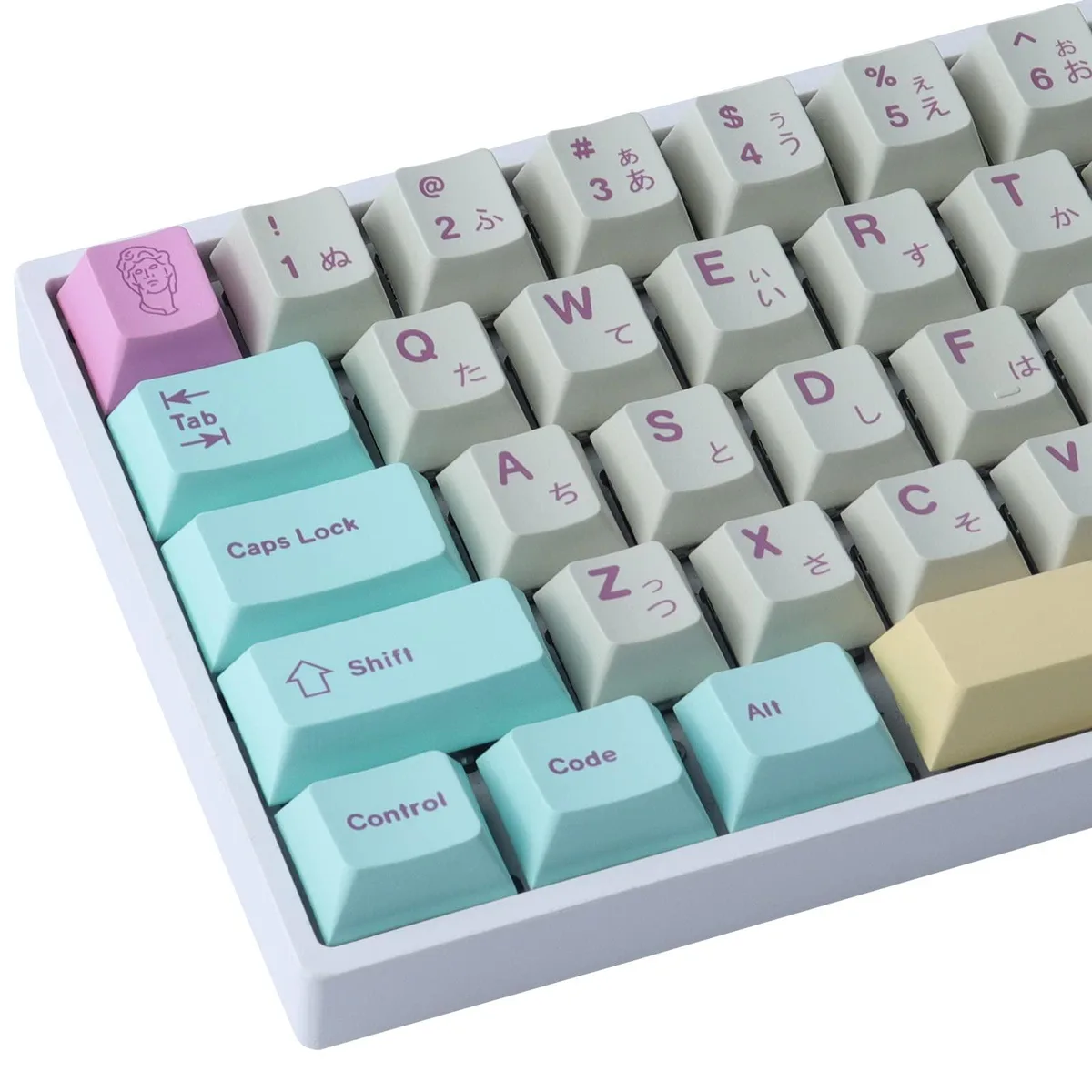 Vszerda Vszerda PBT Custom Keycaps Cherry Profile 166 Keys 6.25u 7u Spacebar Dye-Sublimation Analog Dreams — product photo