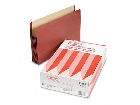 TOPS TOPS 45303 Watershed 7 Expansion File Pocket Legal Red 5/Box — product photo