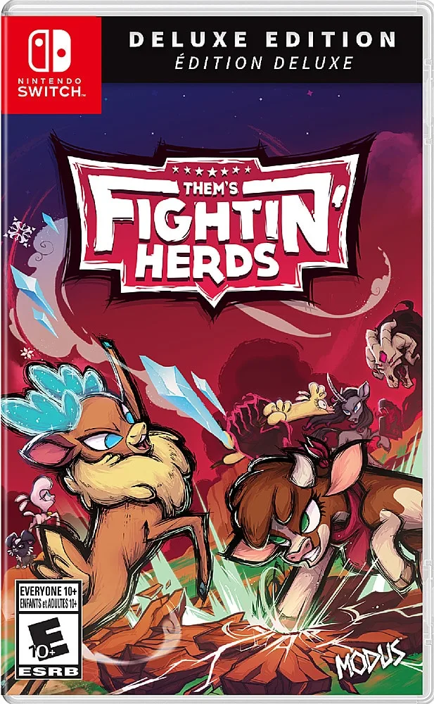 Maximum Games Maximum Games Them's Fightin' Herds Deluxe Edition 481792 nintendo switch video game — product photo