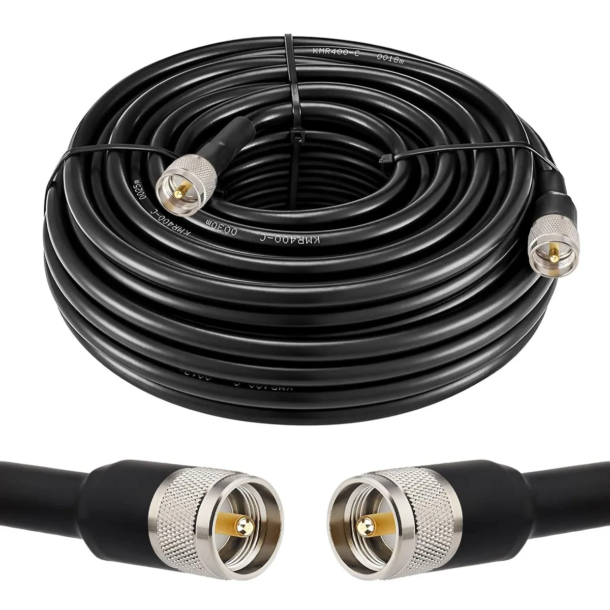 BFKK BFKK KMR 400 UHF Coaxial RF Cable PL-259 25 ft — product photo