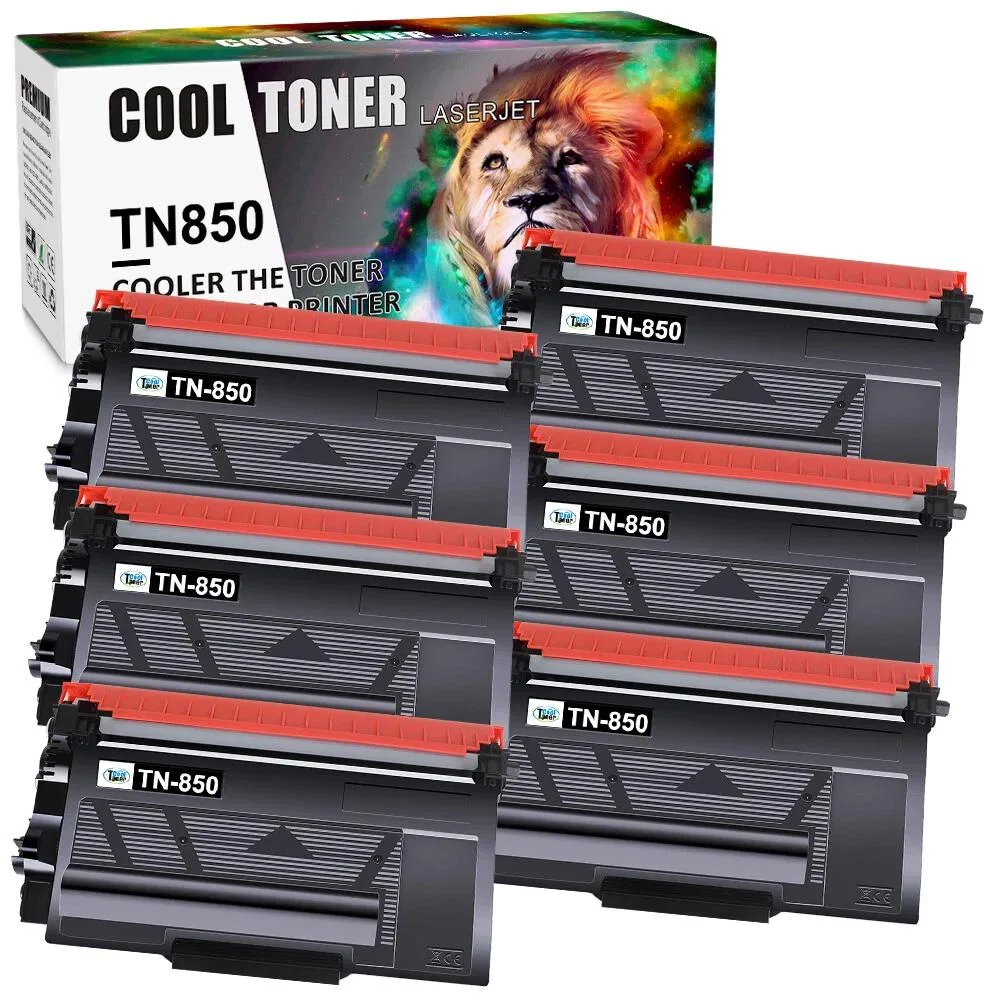 Cool Toner Cool Toner TN850 Black Toner Cartridge 6 Pack — product photo