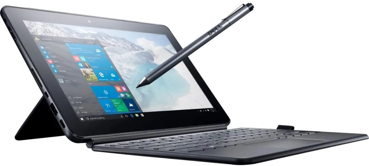DELL DELL Latitude 5175 2-in-1 10.8" Core M5-6Y57 4GB 128GB NVMe Silver — product photo