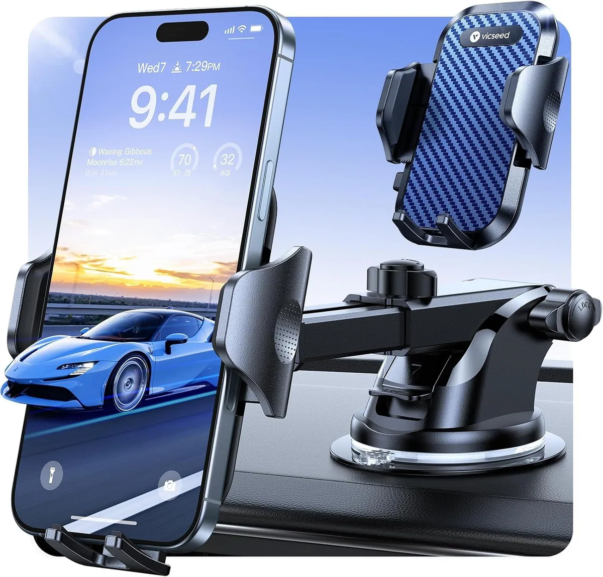 Keyence Keyence Phone Mount Dark Blue 2025 Upgraded — product photo