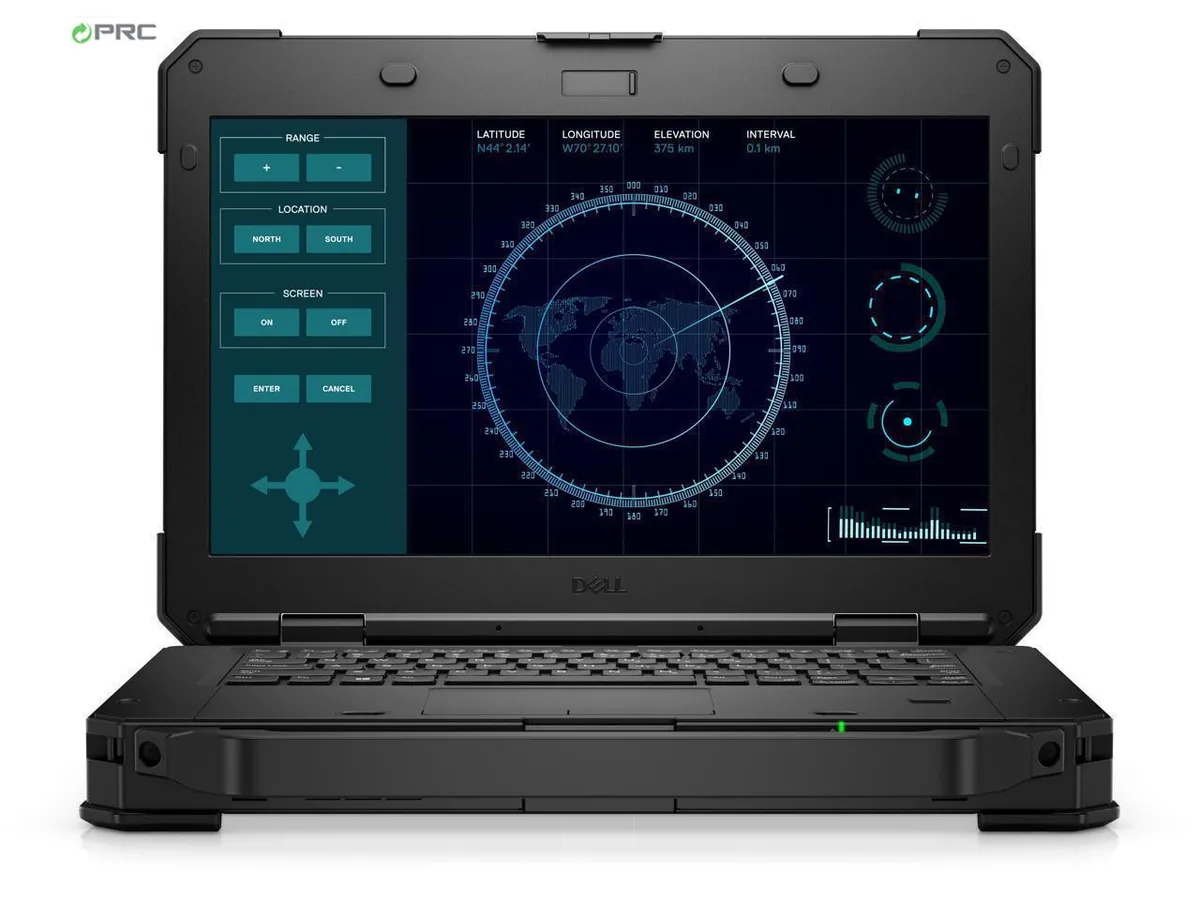 DELL DELL Latitude 5424 Rugged 14 laptop i5-8350U 8GB DDR4 512GB+1TB SSD 14.0 FHD touchscreen — product photo