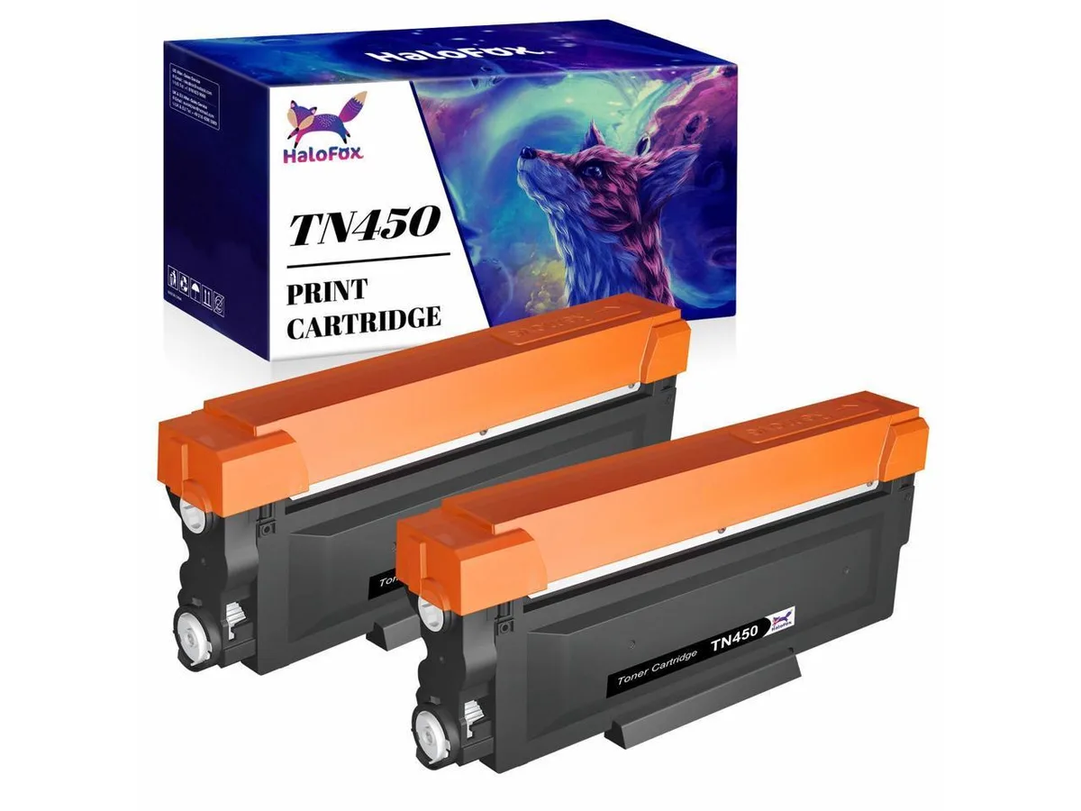V4ink V4ink TN450 Black Toner Cartridge 2 Pack 2600 Pages — product photo